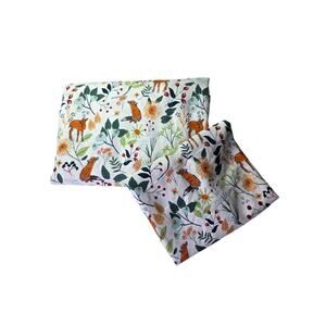 Charisma Fox Deer Friends Woodland Nature FULL Sheet and Pillowcase